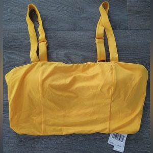 Sunshine 79 Yellow Bikini Top Bathing Suit Swim Size 6